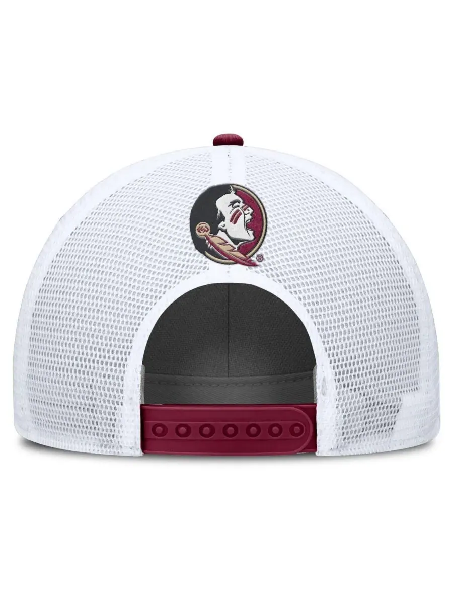 Nike Мужская регулируемая бейсболка-тракер с нашивкой "Florida State Seminoles 2025 On-Field Rise" — изображение 4 из 4