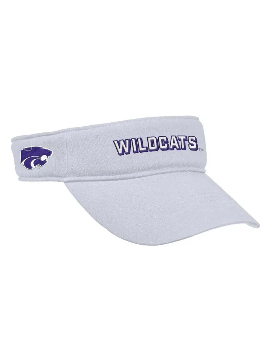 Nike Мужская белая бейсболка Kansas State Wildcats 2025 On-Field Ace Performance с регулируемым — изображение 2 из 3, белый
