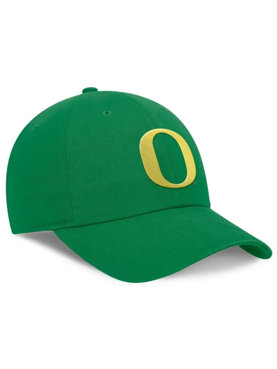 Nike Мужская зеленая регулируемая бейсболка Oregon Ducks Club Performance — изображение 4 из 4, зеленый