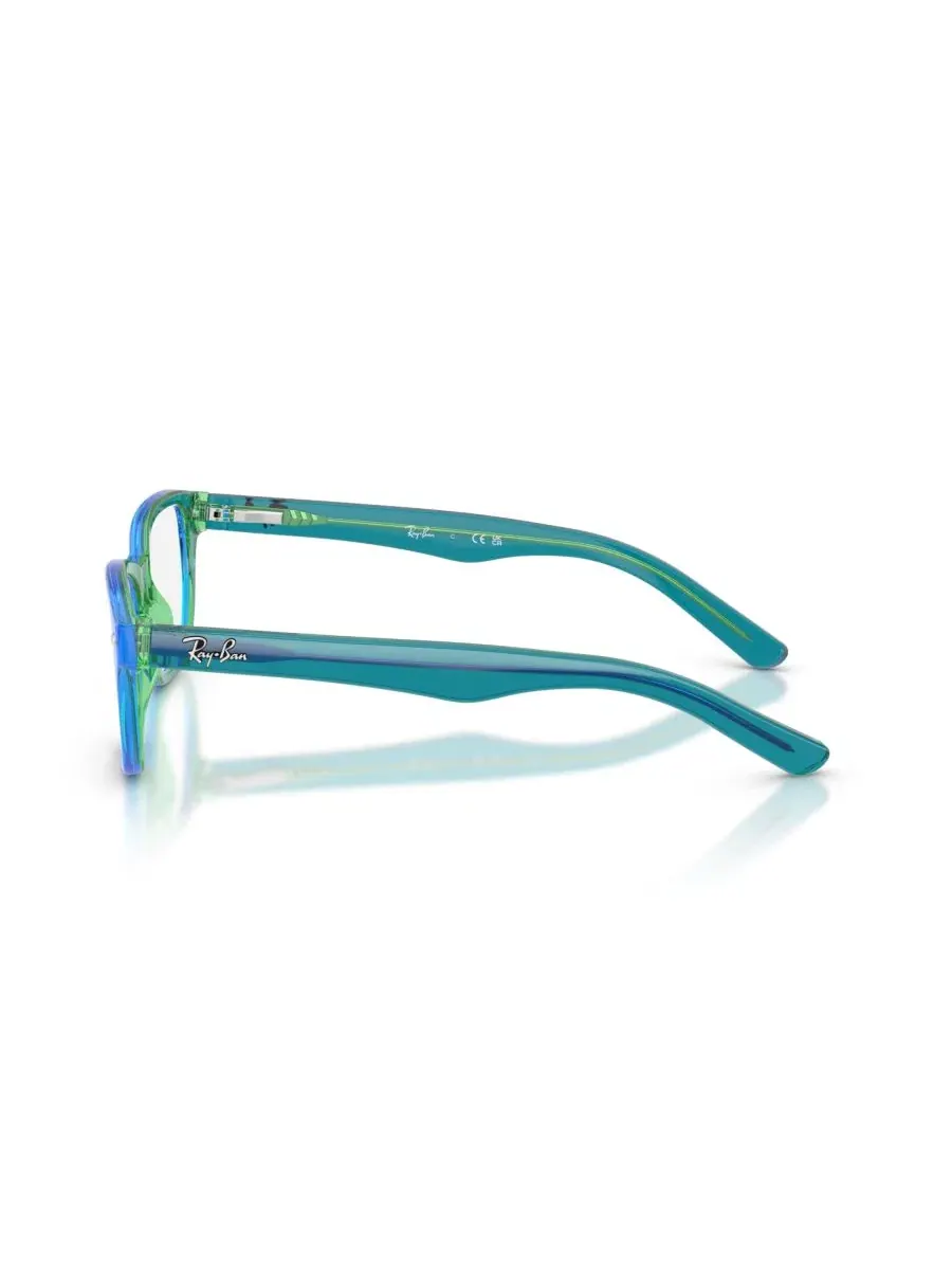 Детские очки RB1555 Ray-Ban — изображение 3 из 5, синий зеленый