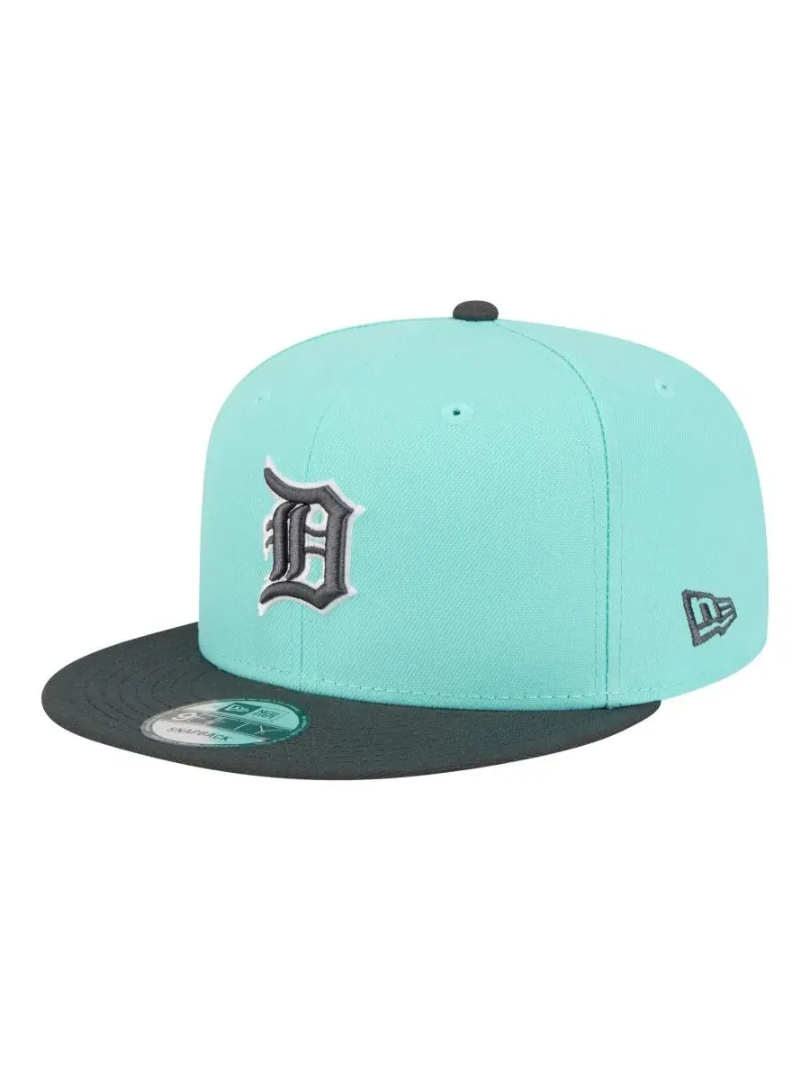 Кепка-снэпбек с эмблемой команды Detroit Tigers New Era — изображение 1 из 5, темно-серый
