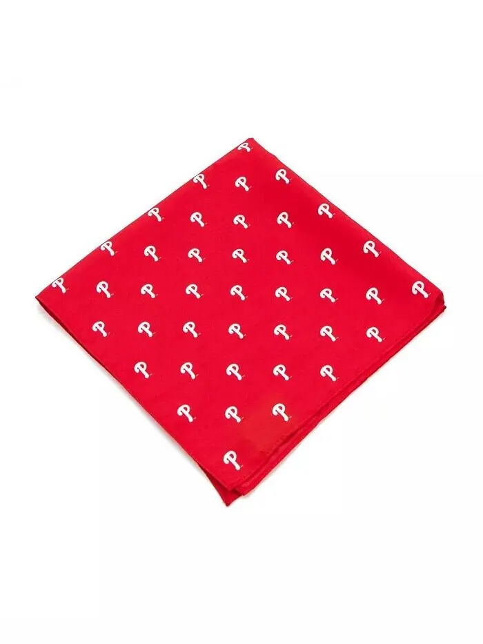 Мужской и женский нагрудный платок-косынка Philadelphia Phillies Eagles Wings — изображение 1 из 1, красный
