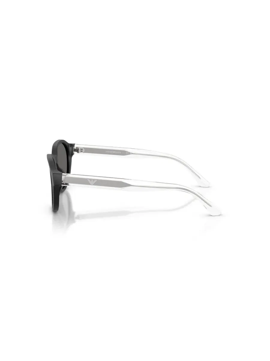 Детские солнцезащитные очки Emporio Armani EK4008U — изображение 3 из 6, черный