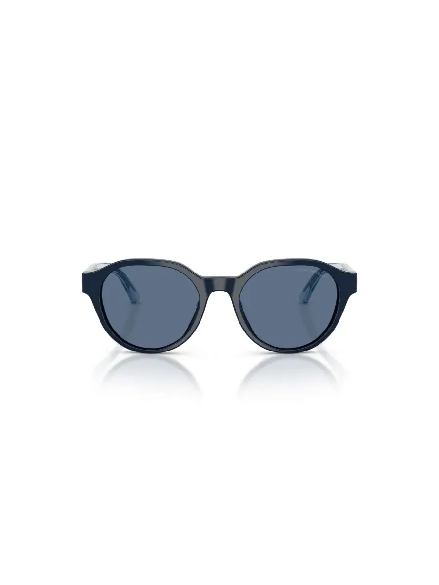 Детские круглые солнцезащитные очки с фантос-оправой Emporio Armani — изображение 2 из 5, синий