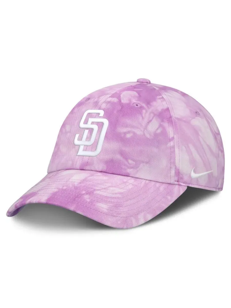Кепка с регулируемым ремешком San Diego Padres Mother's Day Club Nike — изображение 1 из 4, розовый