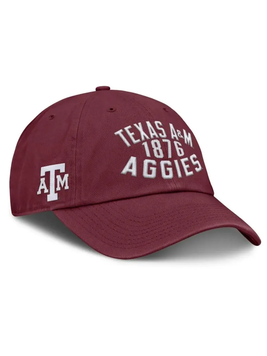 Fanatics Мужская бордовая регулируемая кепка Texas A&M Aggies Archer — изображение 1 из 4, коричневый