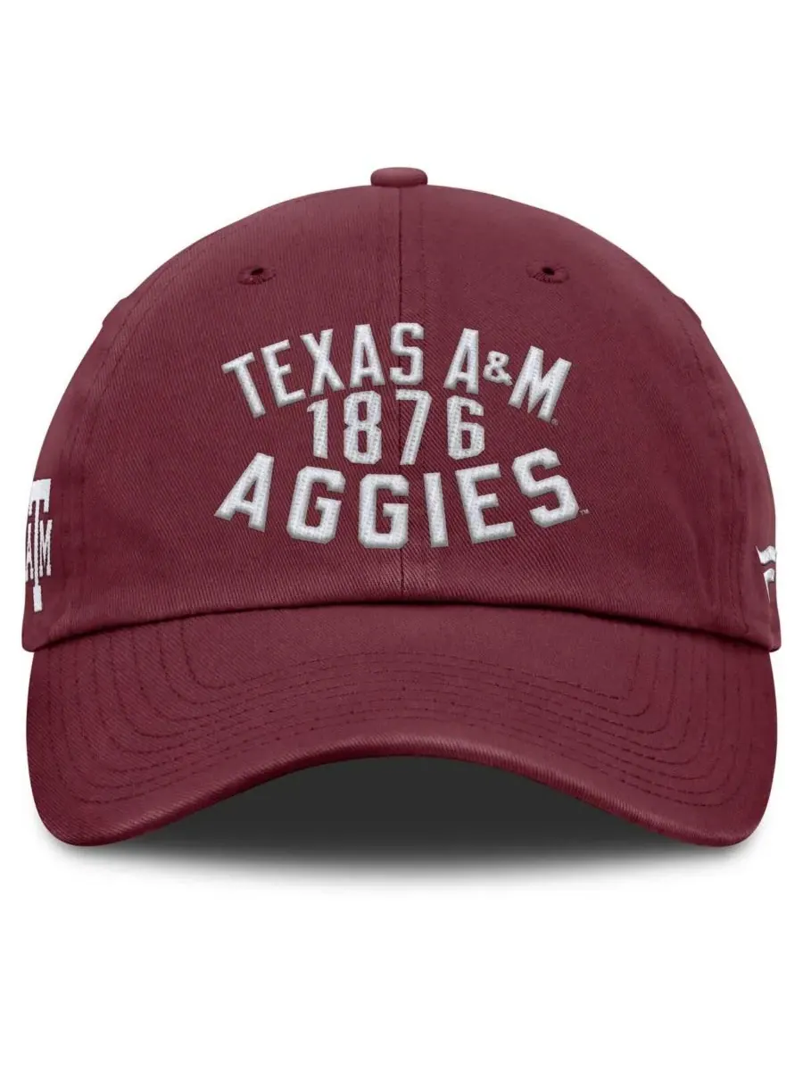 Fanatics Мужская бордовая регулируемая кепка Texas A&M Aggies Archer — изображение 2 из 4, коричневый