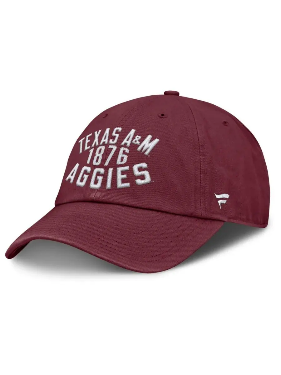 Fanatics Мужская бордовая регулируемая кепка Texas A&M Aggies Archer — изображение 3 из 4, коричневый