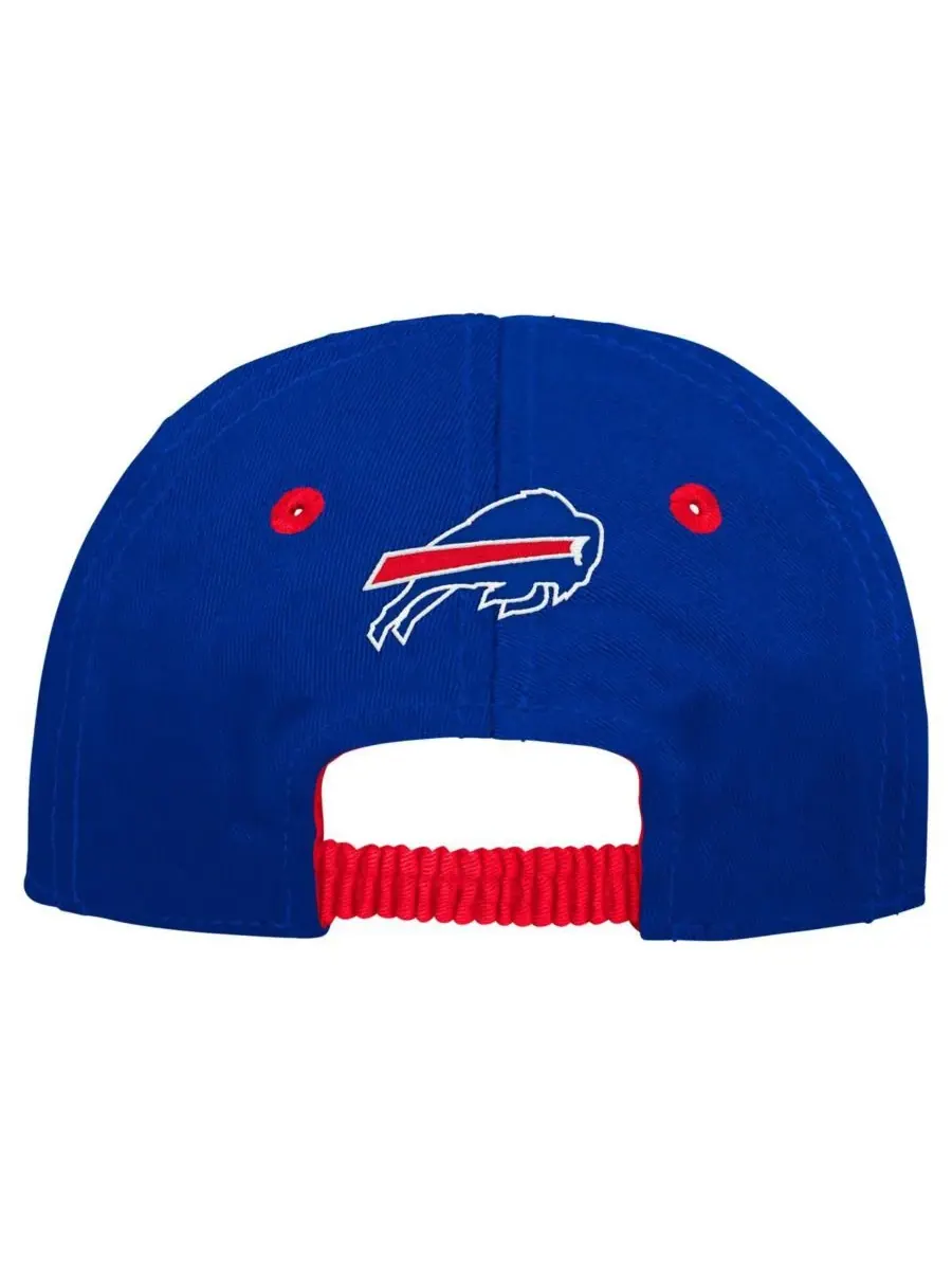 Outerstuff Детская кепка Baby Boys and Girls Royal/Red Buffalo Bills My First Tail Sweep Slouch — изображение 3 из 3, красный