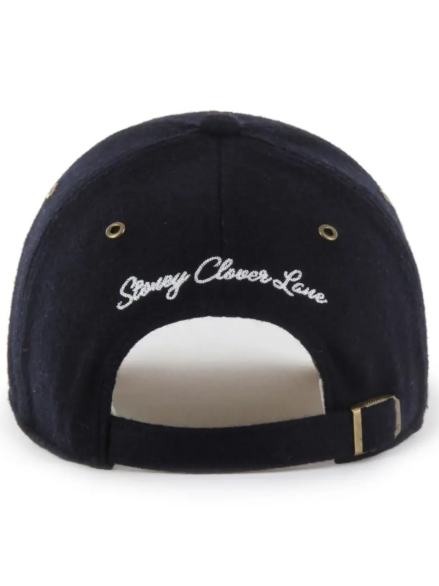 Stoney Clover Lane Регулируемая кепка '47 Brand для мужчин и женщин, темно-синяя, с символикой — изображение 3 из 3