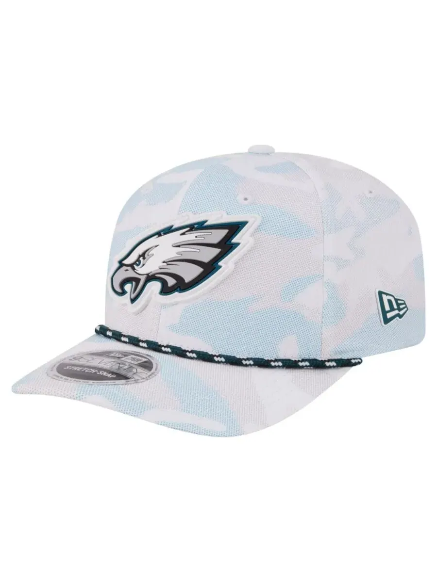 Бейсболка New Era с принтом, Philadelphia Eagles — изображение 1 из 7, белый