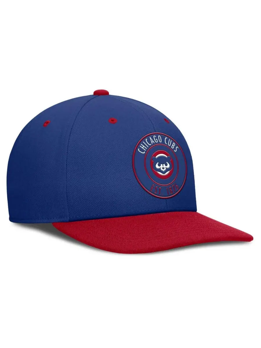 Мужская бейсболка Chicago Cubs Cooperstown Collection Pro Dri-FIT Snapback королевского — изображение 3 из 4, красный