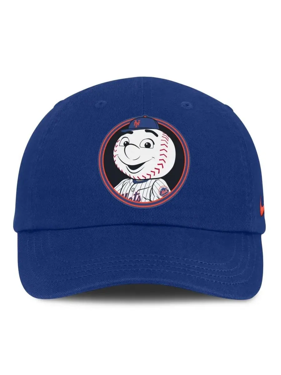 Детская бейсболка Royal New York Mets Mascot Club Flex Hat для мальчиков и девочек Nike — изображение 2 из 4, королевский