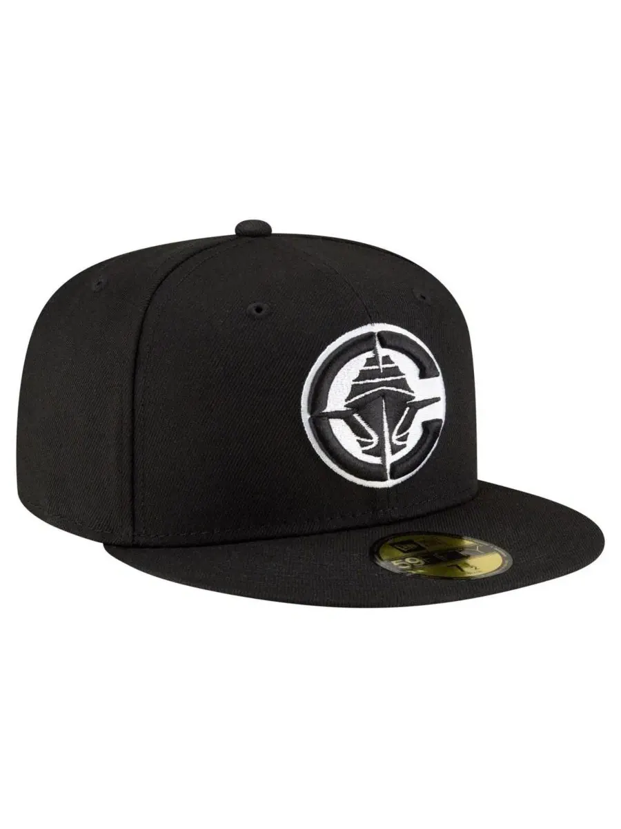 Мужская черная кепка LA Clippers 59FIFTY New Era — изображение 3 из 4, черный