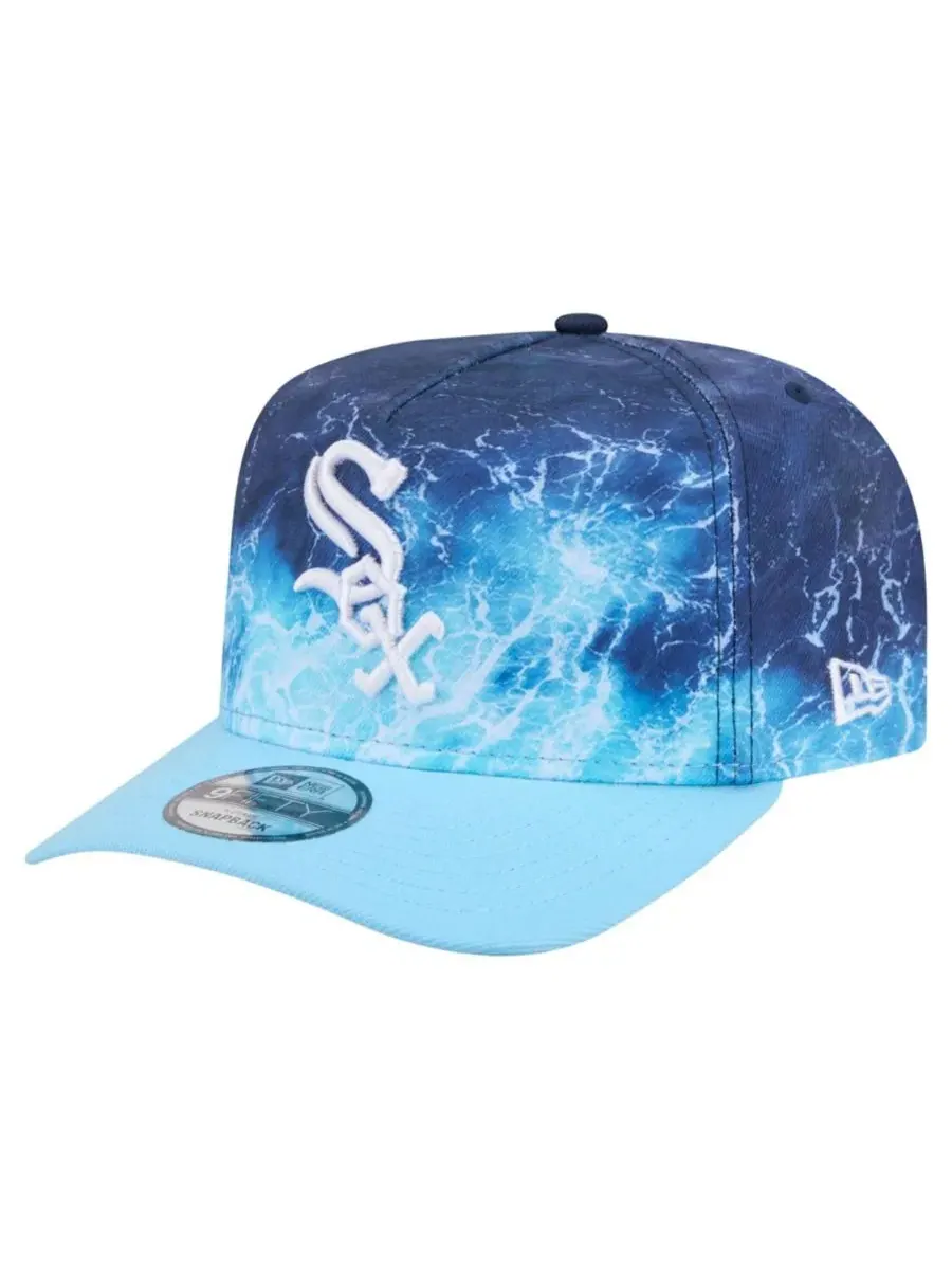 Кепка-снапбек New Era Chicago White Sox Deep Water — изображение 1 из 7, светлый синий