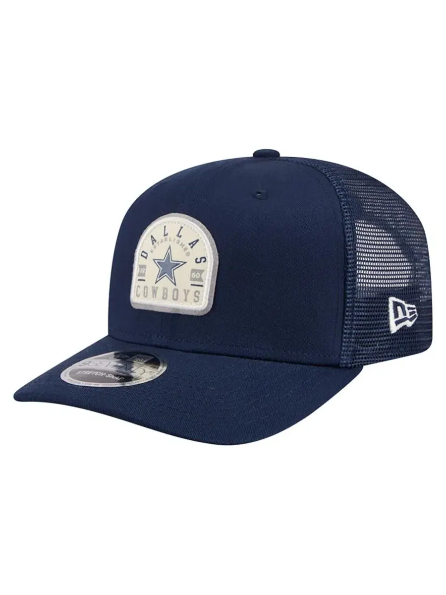 Кепка-тракер с козырьком New Era Dallas Cowboys Contest 9SEVENTY — изображение 1 из 4, темно-синий