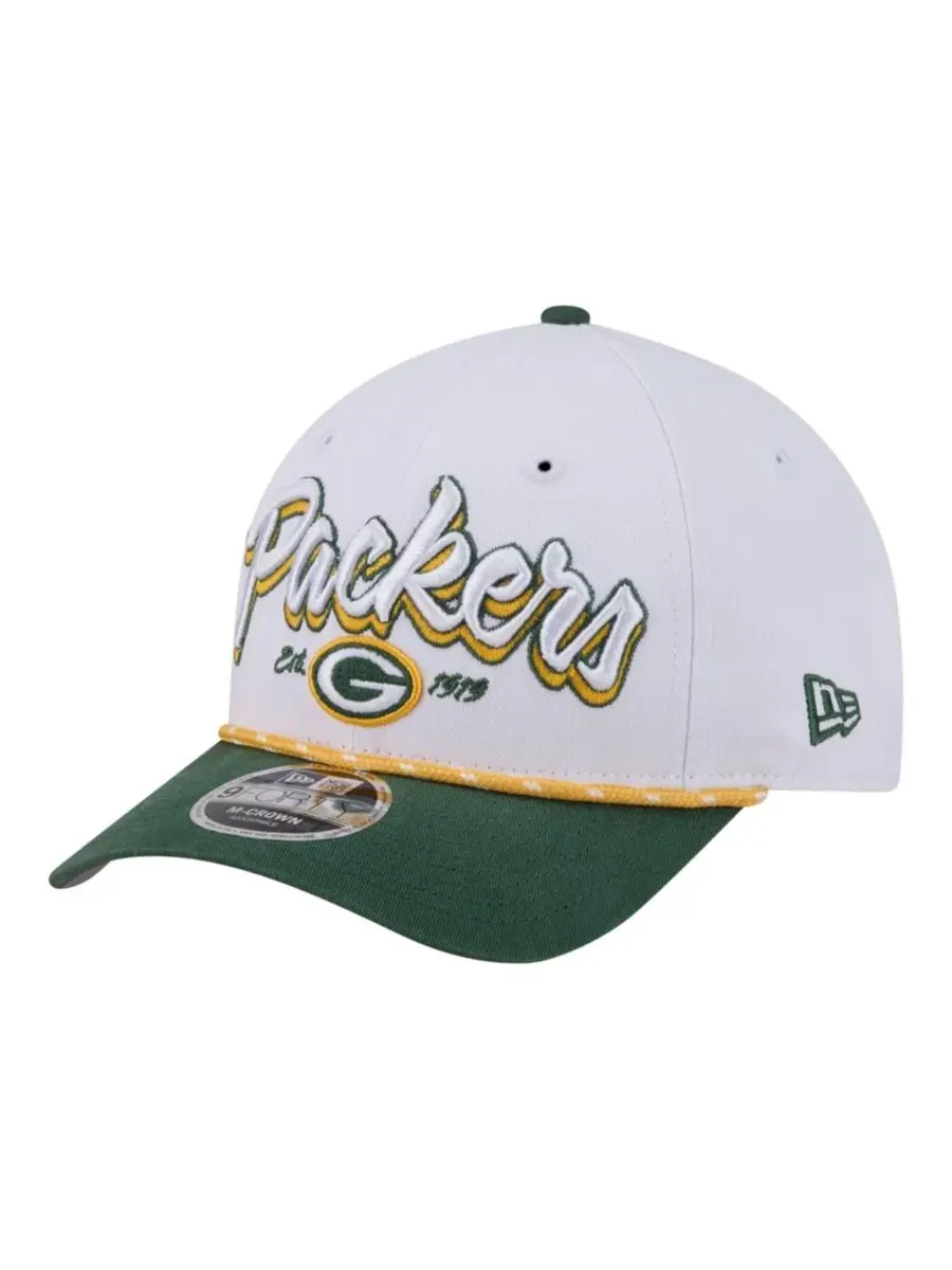 Кепка New Era Green Bay Packers Team Loyal A-Frame 9FORTY — изображение 1 из 5, белый