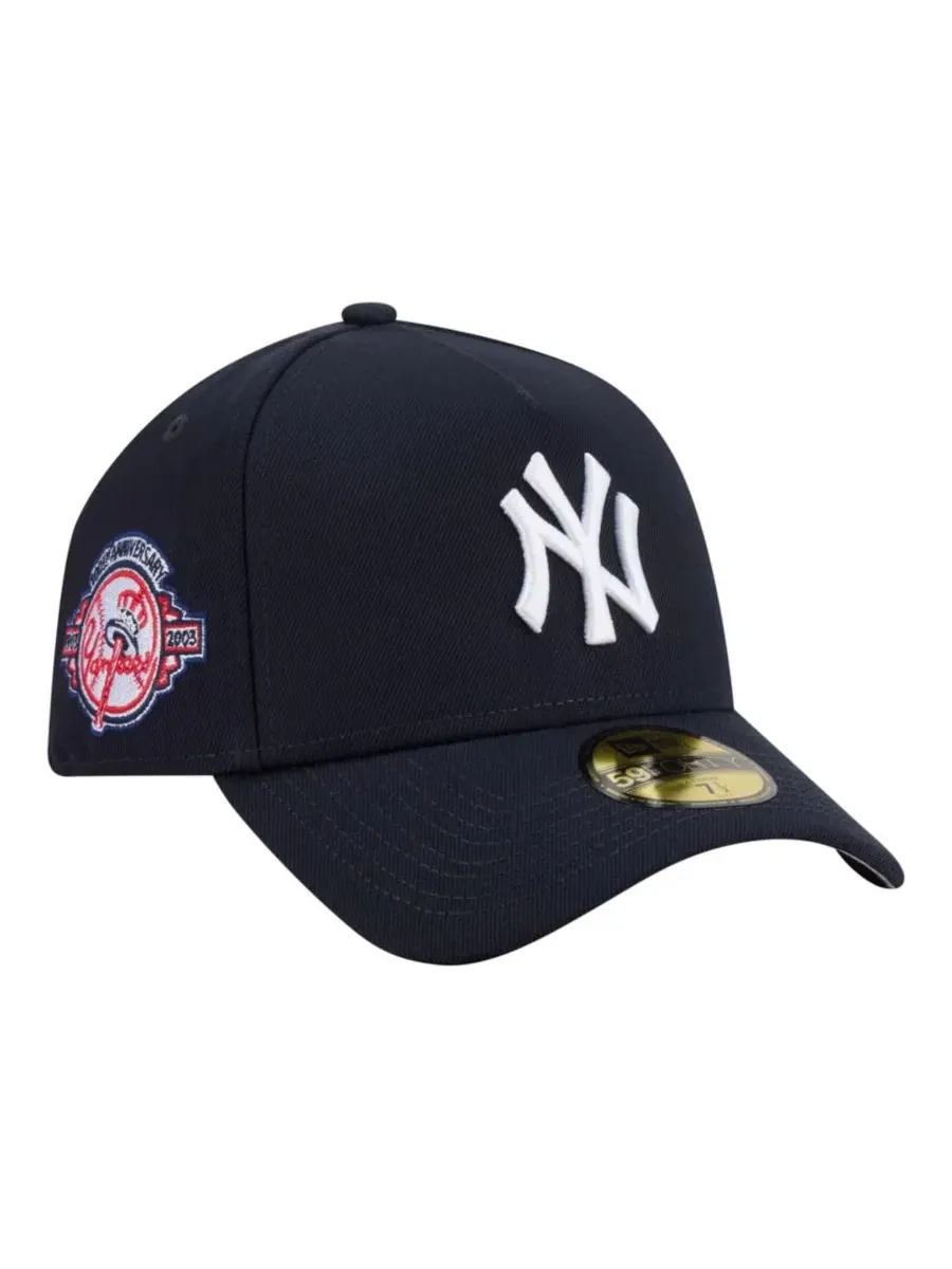 Кепка New York Yankees A-Frame 59FORTY New Era — изображение 1 из 5, темно-синий