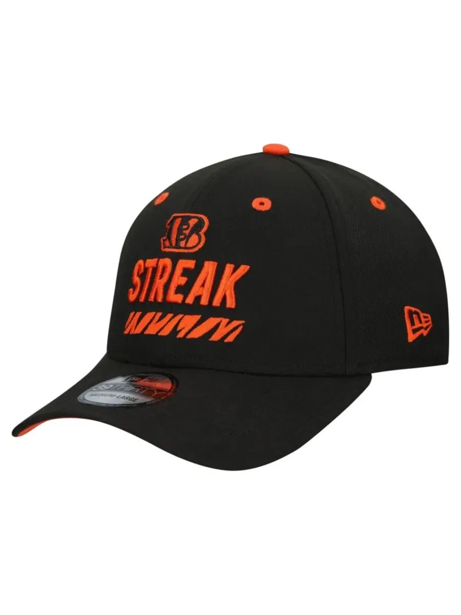 Кепка с вышивкой и структурной посадкой New Era — изображение 1 из 4, черный