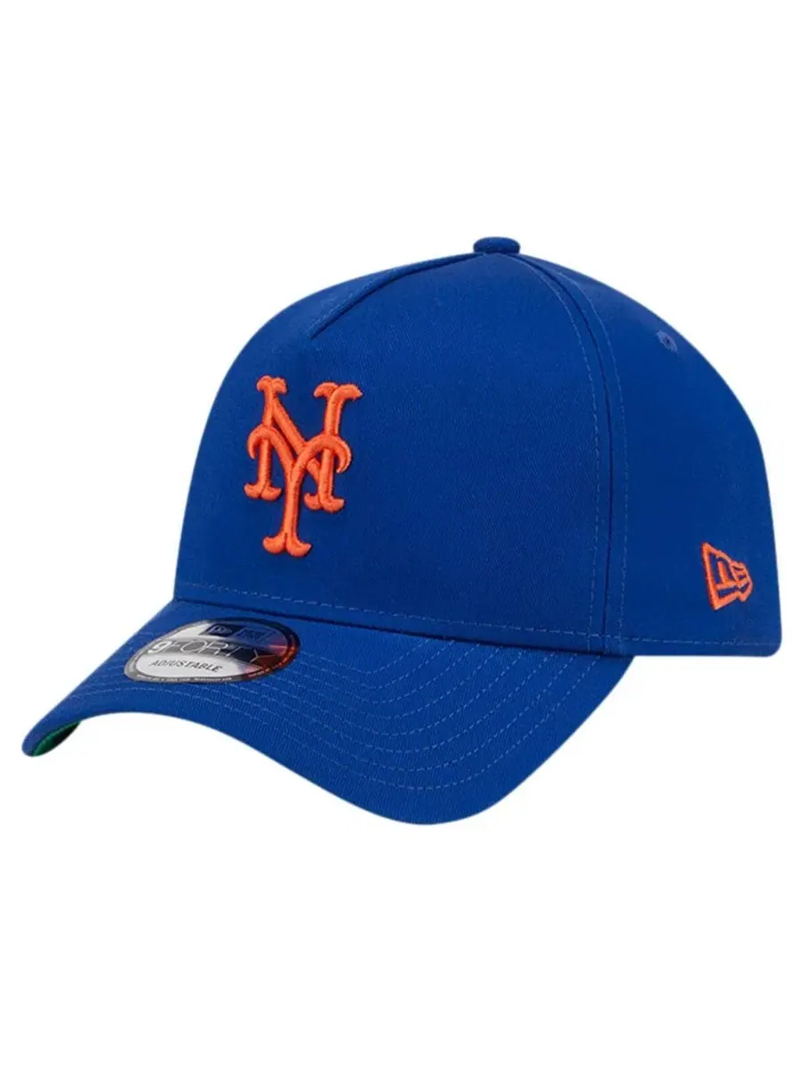 Бейсболка New York Mets Team Color A-Frame 9FORTY New Era — изображение 1 из 4, королевский