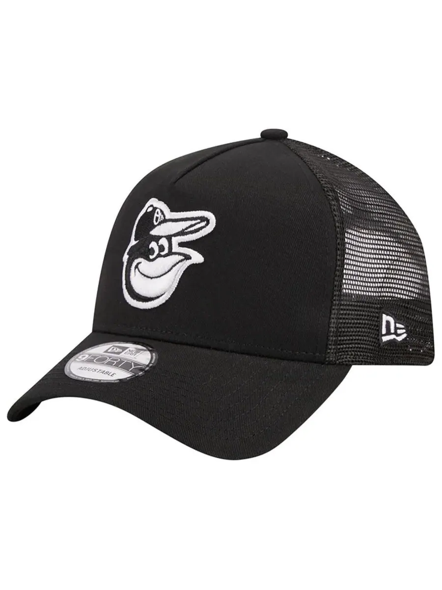Кепка-тракер с эмблемой Baltimore Orioles New Era — изображение 1 из 4, черный