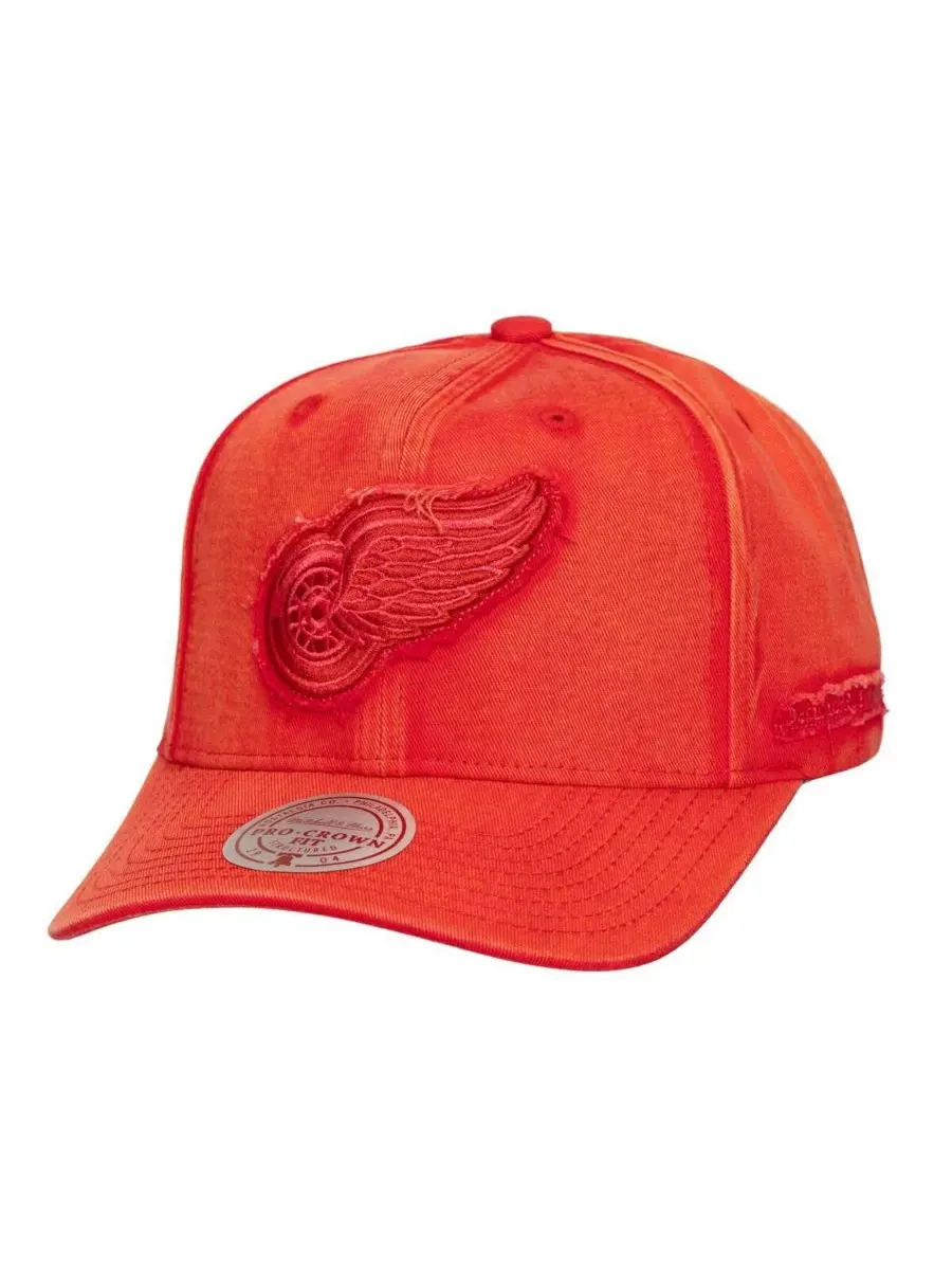 Mitchell & Ness Мужская красная регулируемая кепка Detroit Red Wings Downtown Snow Wash Pro-Crown — изображение 1 из 2