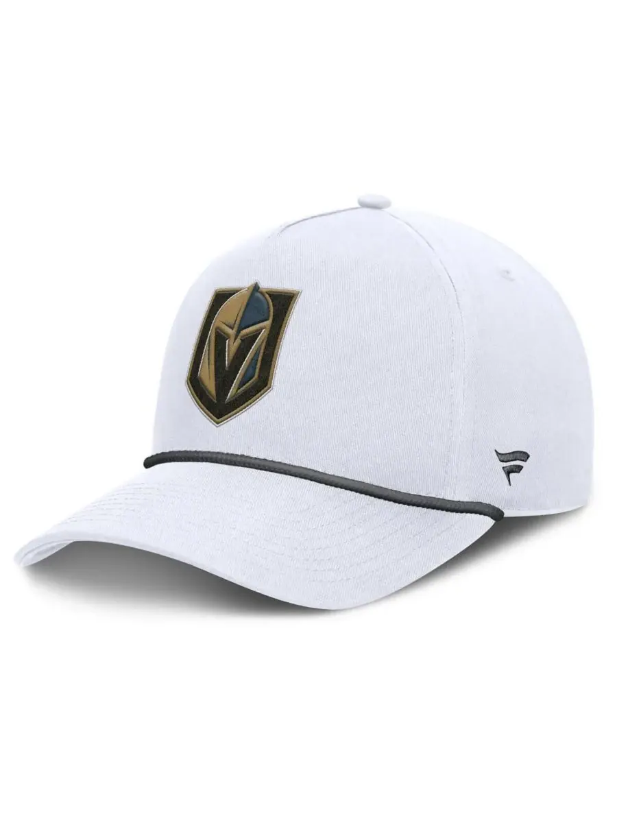 Fanatics Мужская белая регулируемая кепка Vegas Golden Knights Rope A-Frame — изображение 1 из 4, белый