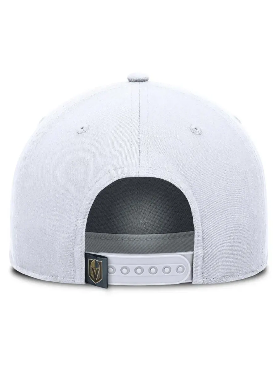 Fanatics Мужская белая регулируемая кепка Vegas Golden Knights Rope A-Frame — изображение 4 из 4, белый