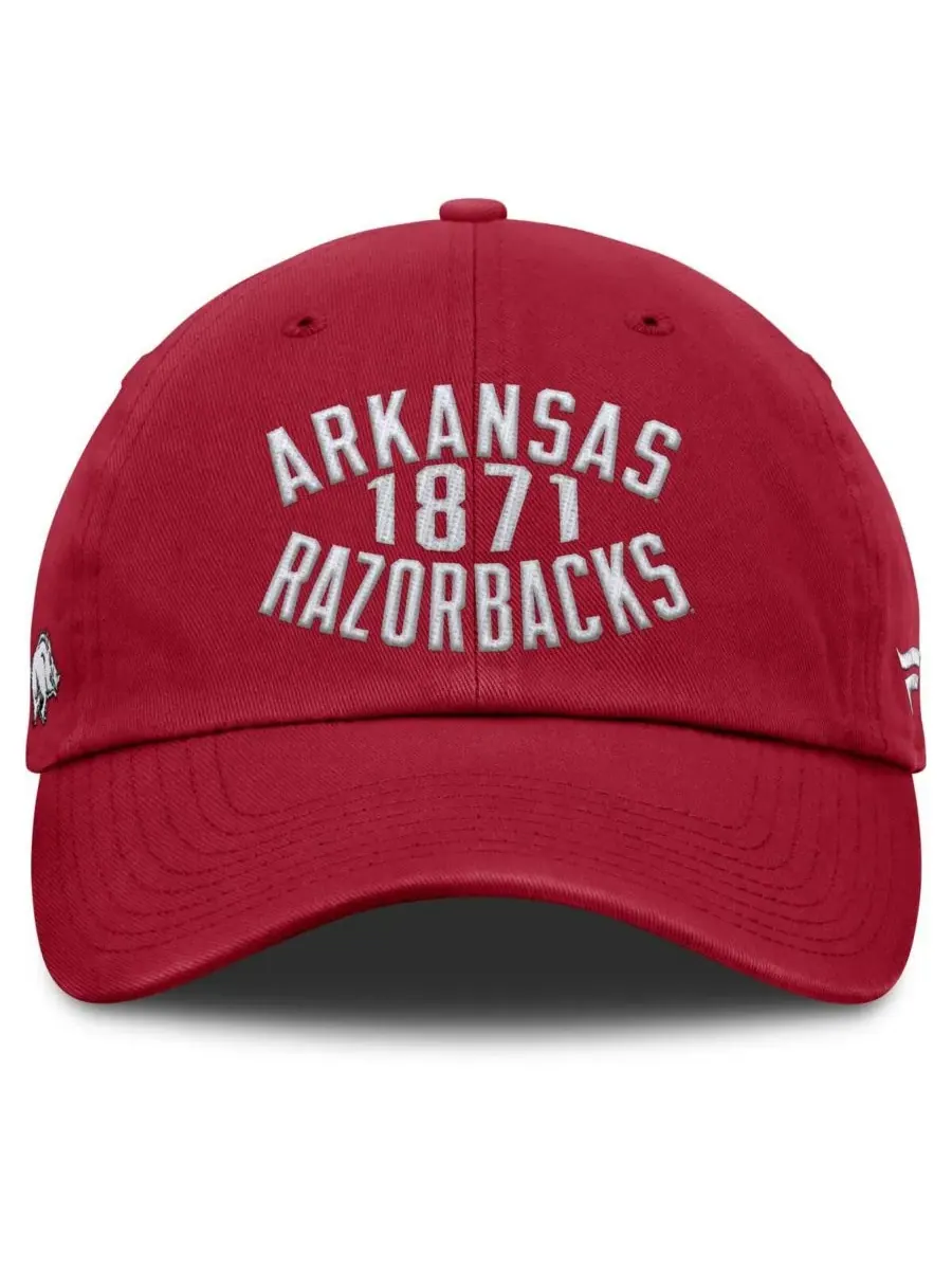 Мужская регулируемая кепка Cardinal Arkansas Razorbacks Archer Fanatics — изображение 2 из 4, красный