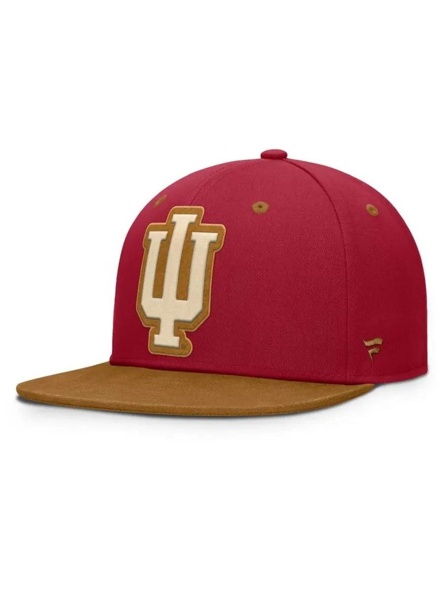 Fanatics Мужская кепка Indiana Hoosiers NoBo малиново-коричневого цвета — изображение 1 из 4, коричневый