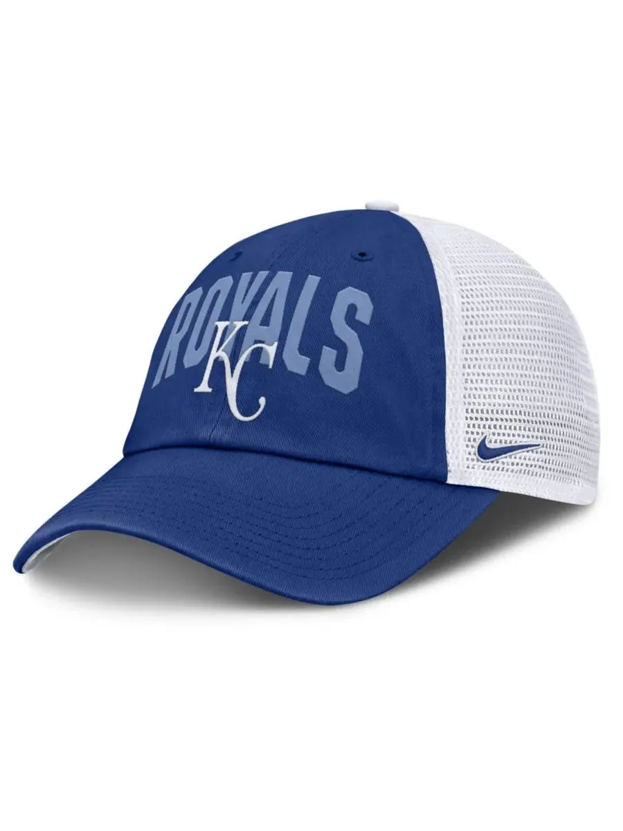 Кепка-тракер с вышивкой Kansas City Royals Nike — изображение 1 из 5, белый