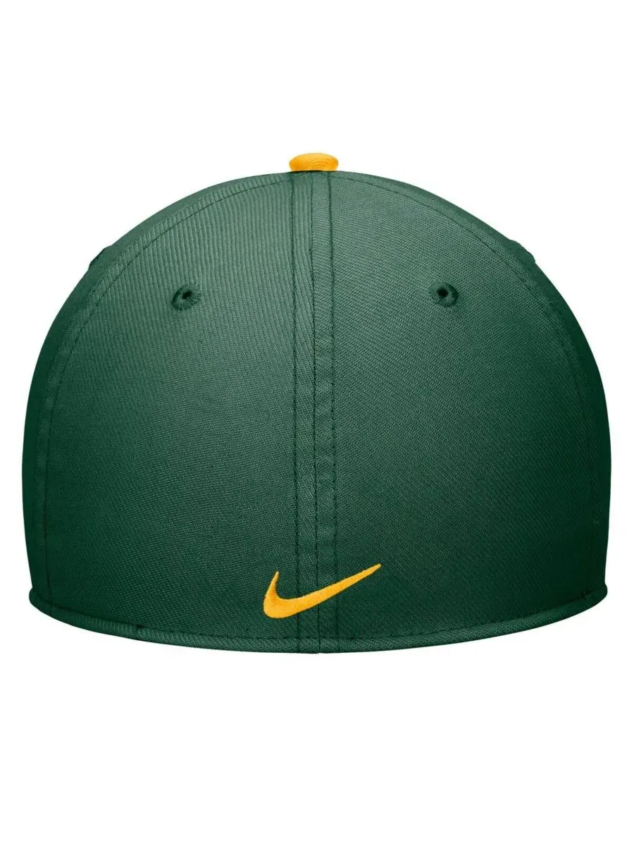 Nike Мужская зеленая бейсболка Baylor Bears On-Field True Performance — изображение 2 из 3, зеленый