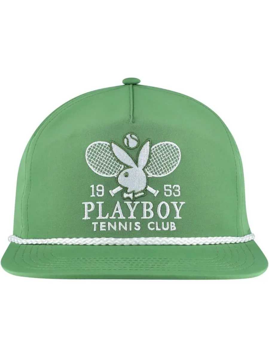 Lids Мужская регулируемая кепка Playboy Tennis Club цвета "келли-зеленый" — изображение 2 из 4