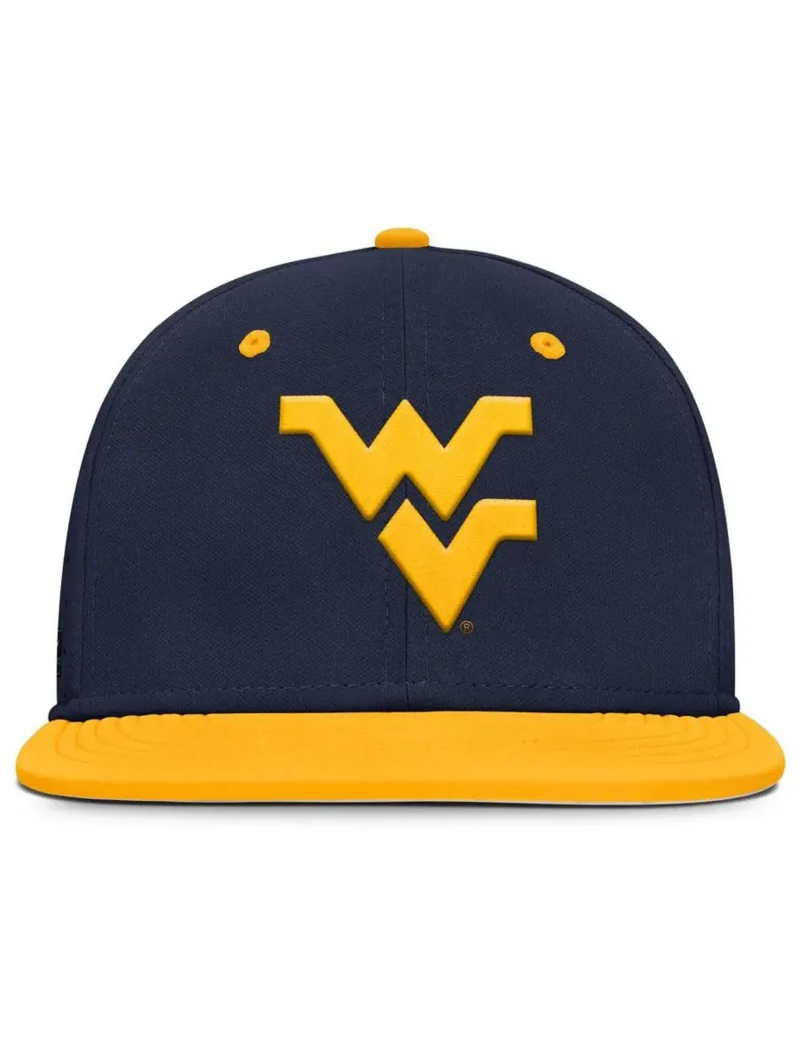 Nike Мужская темно-синяя бейсболка West Virginia Mountaineers On-Field Dugout True Performance — изображение 5 из 5