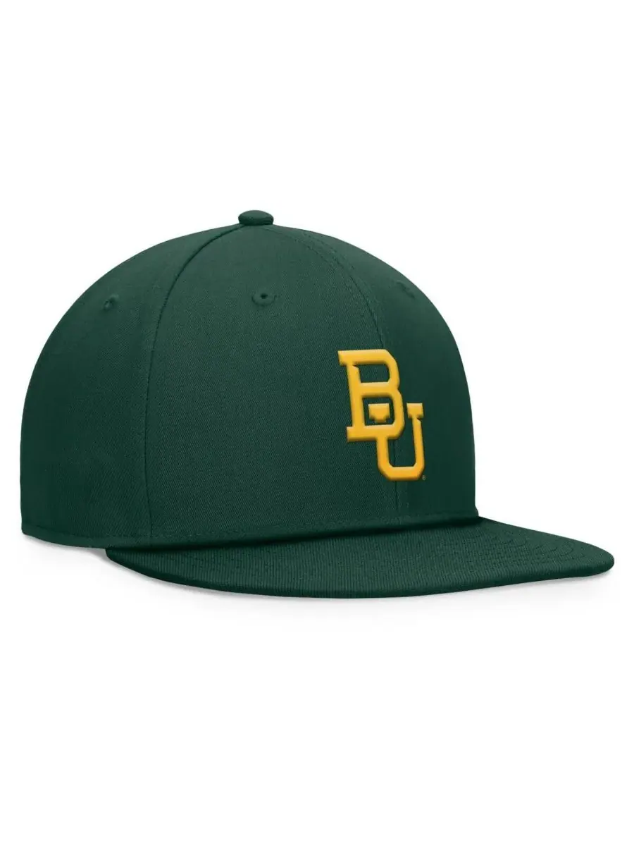 Top of the World Мужская зеленая кепка Baylor Bears Fundamental Snapback — изображение 3 из 4, зеленый