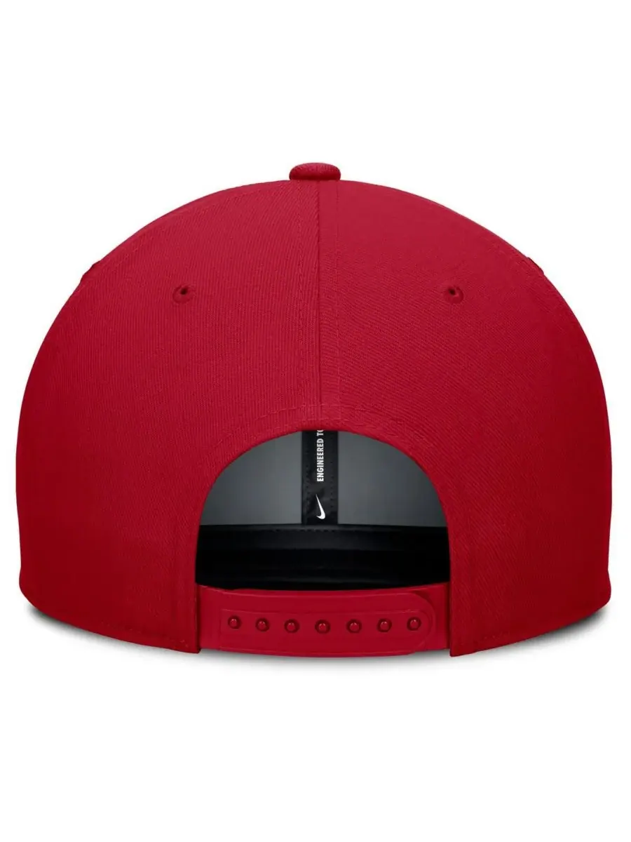 Nike Мужская красная бейсболка California Angels Pro Performance Snapback — изображение 3 из 4, красный