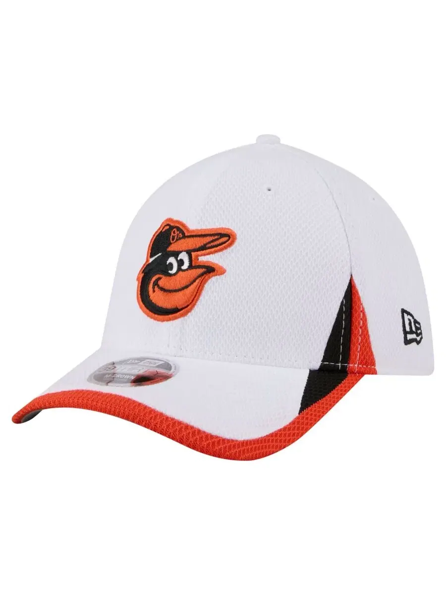 Кепка-39THIRTY Baltimore Orioles Cut n Sew Flex Hat New Era — изображение 1 из 5, белый