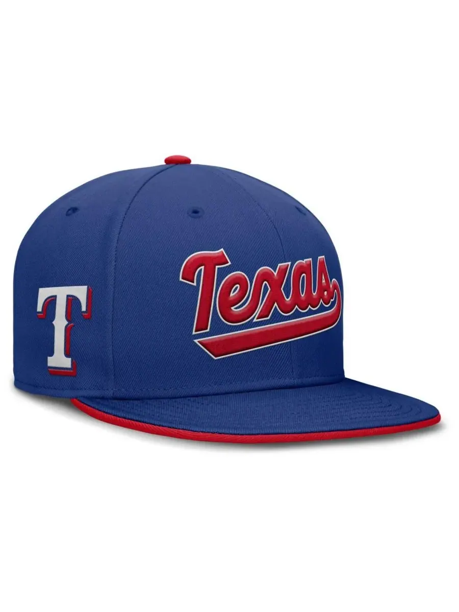 Мужская бейсболка Royal Texas Rangers True Performance Fitted Hat Nike
