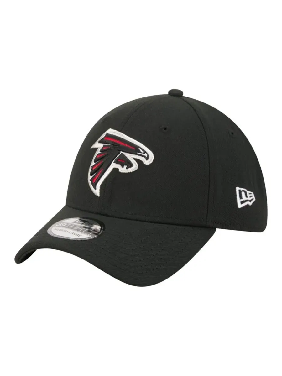 Кепка New Era Atlanta Falcons Core Team 39THIRTY Flex Hat — изображение 1 из 5, черный