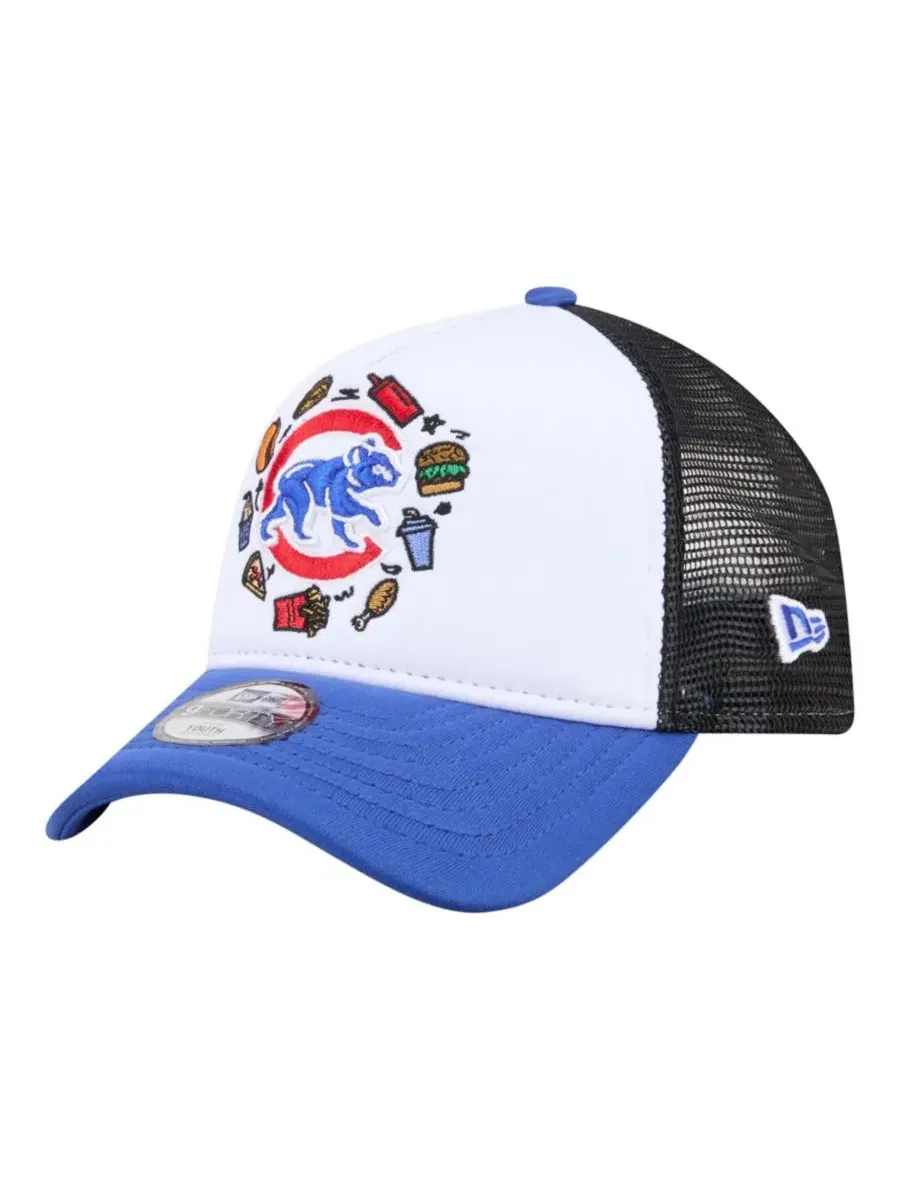 Кепка New Era Food A-Frame 9FORTY Trucker — изображение 1 из 5, белый