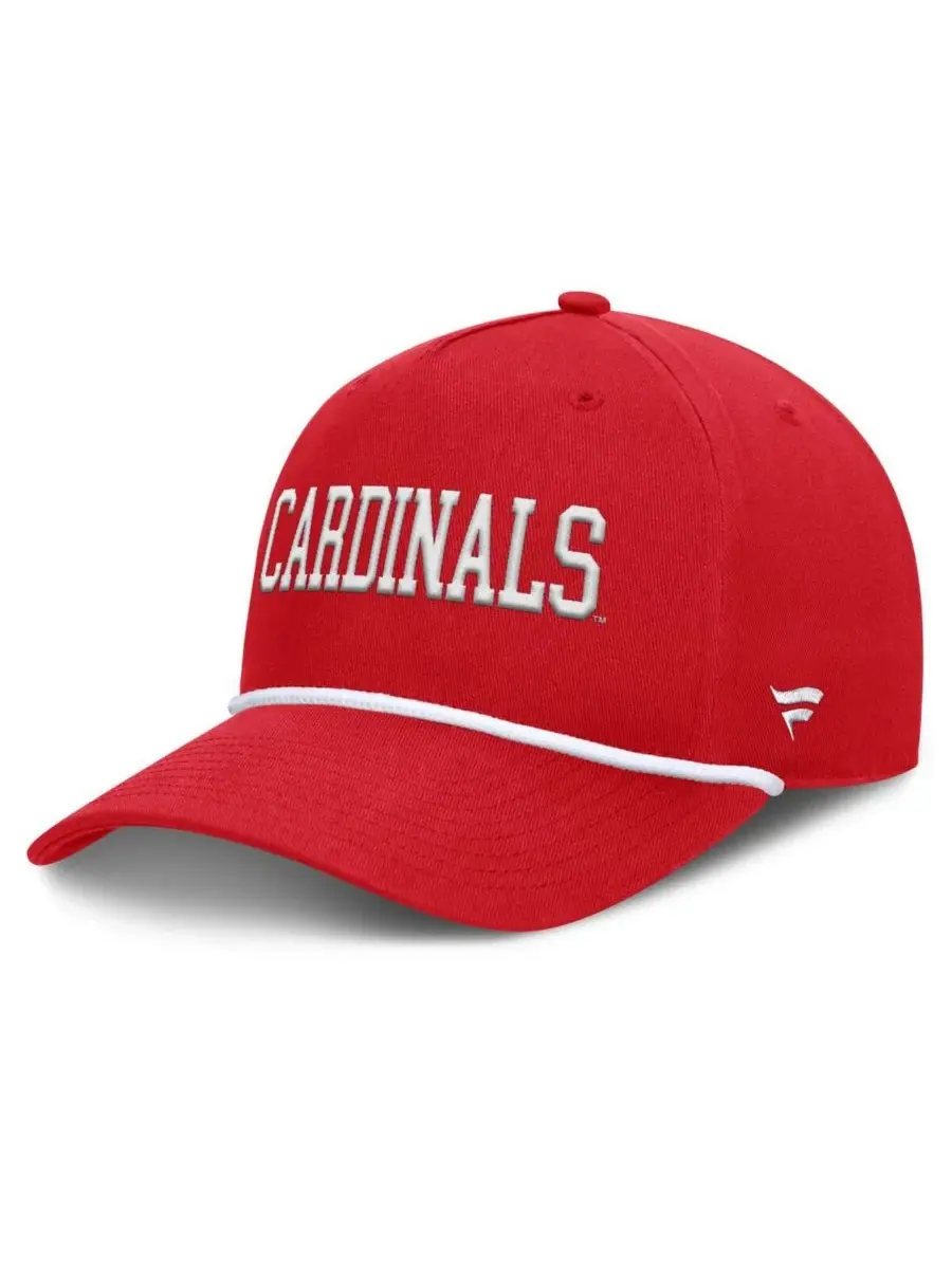 Fanatics Мужская красная регулируемая бейсболка Louisville Cardinals с защитным шнуром от фол-мяча — изображение 1 из 4