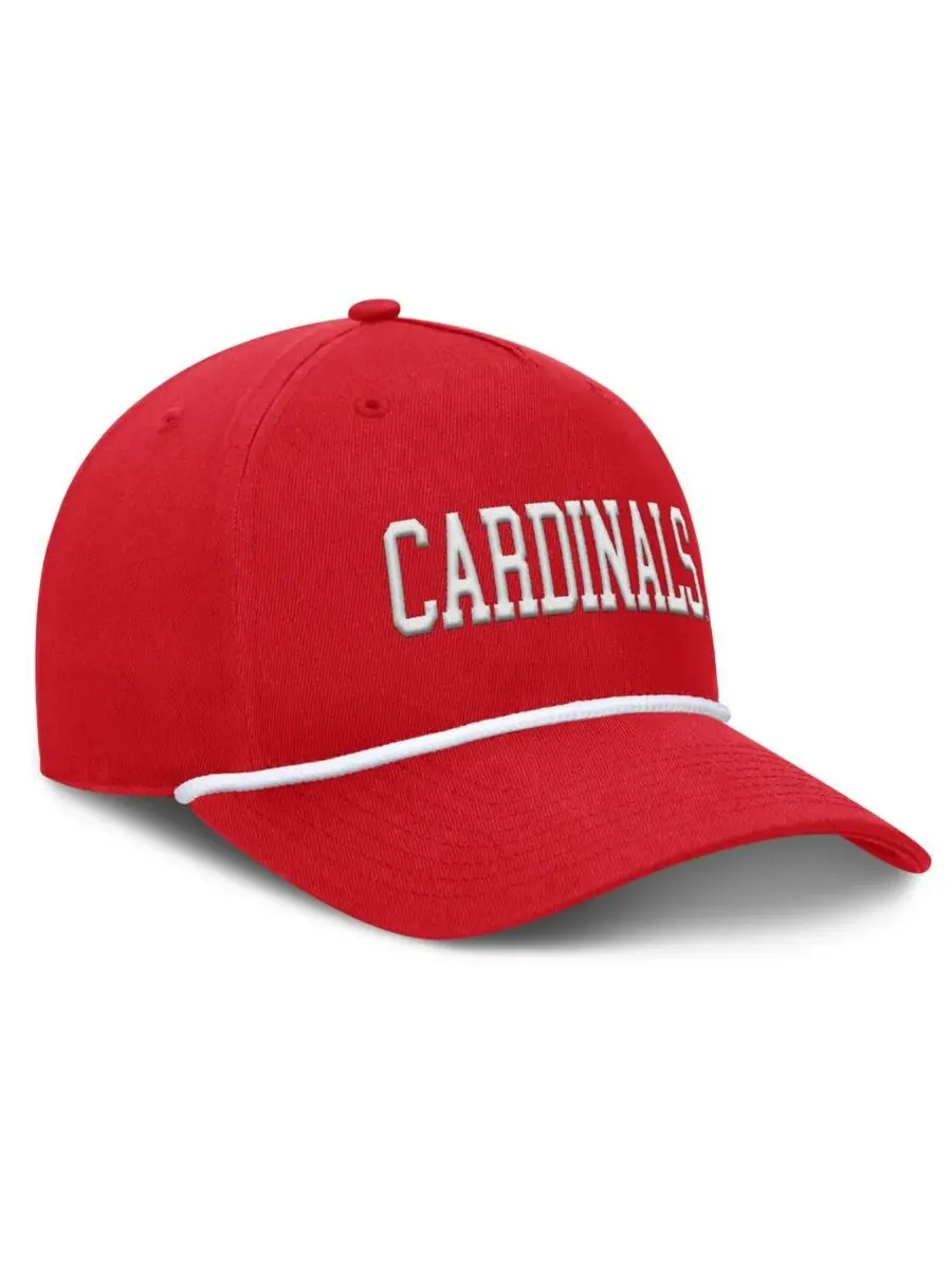 Fanatics Мужская красная регулируемая бейсболка Louisville Cardinals с защитным шнуром от фол-мяча — изображение 3 из 4
