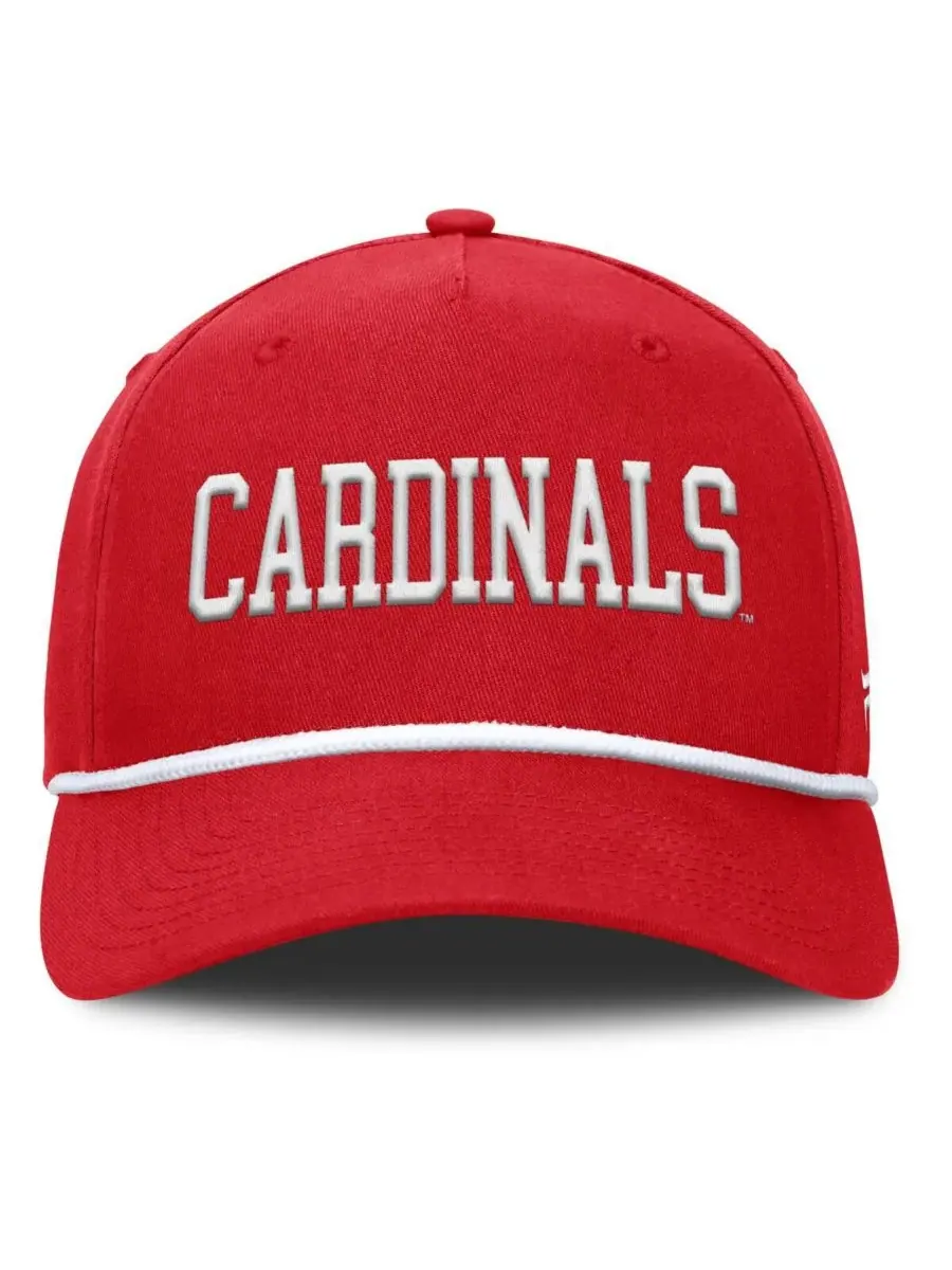 Fanatics Мужская красная регулируемая бейсболка Louisville Cardinals с защитным шнуром от фол-мяча — изображение 4 из 4