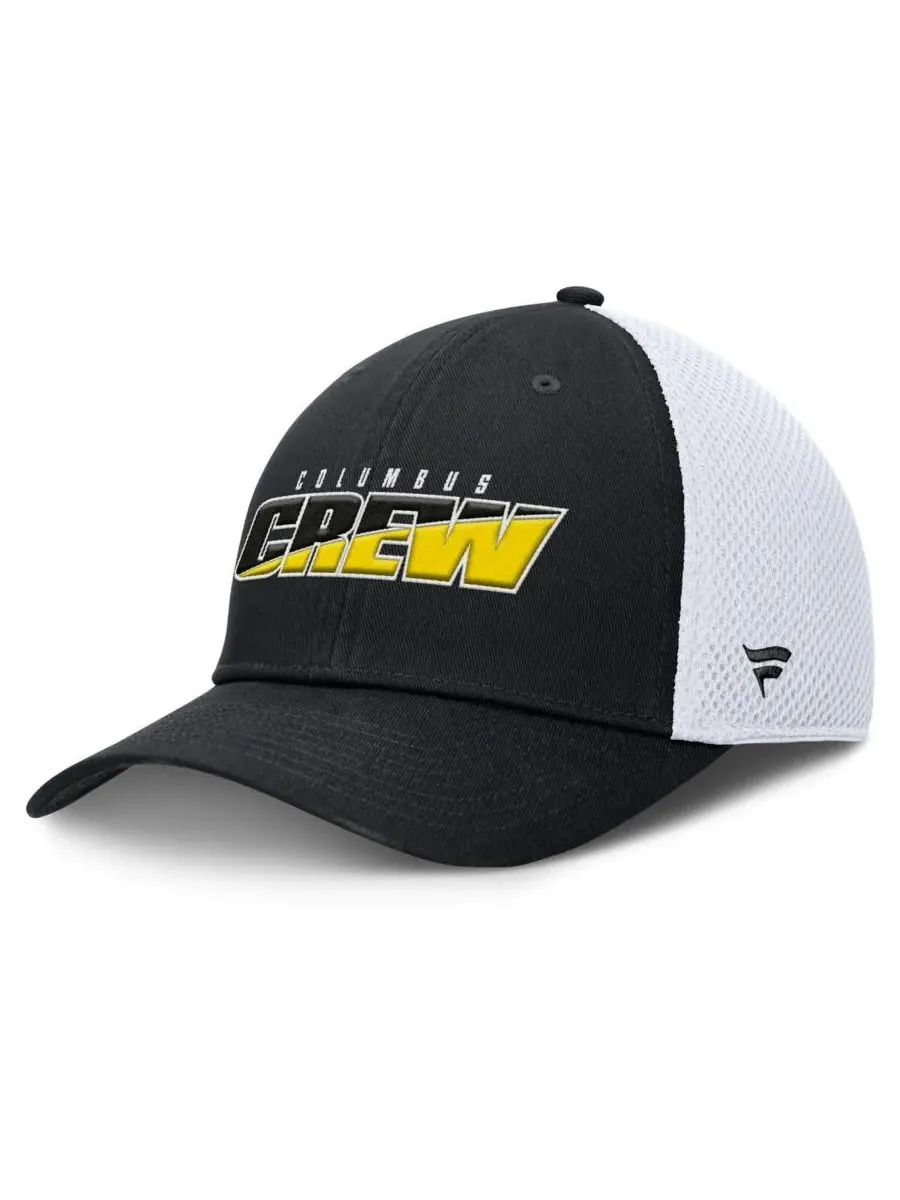 Fanatics Мужская черная кепка Columbus Crew Rocket Flex — изображение 1 из 4, черный