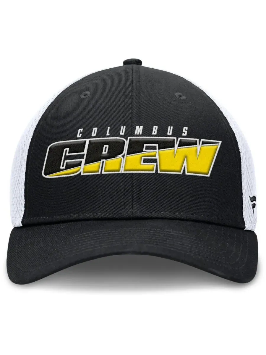 Fanatics Мужская черная кепка Columbus Crew Rocket Flex — изображение 2 из 4, черный