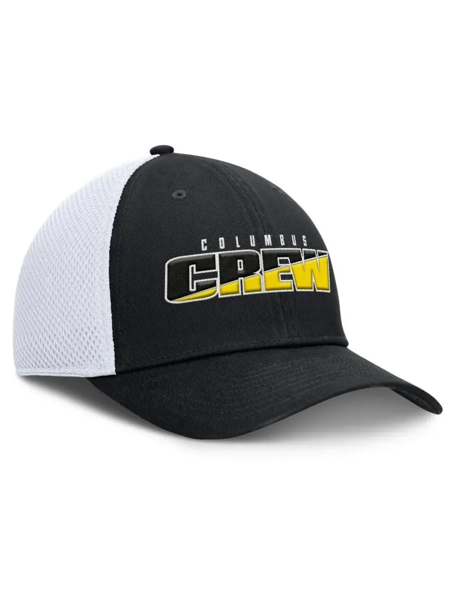Fanatics Мужская черная кепка Columbus Crew Rocket Flex — изображение 3 из 4, черный