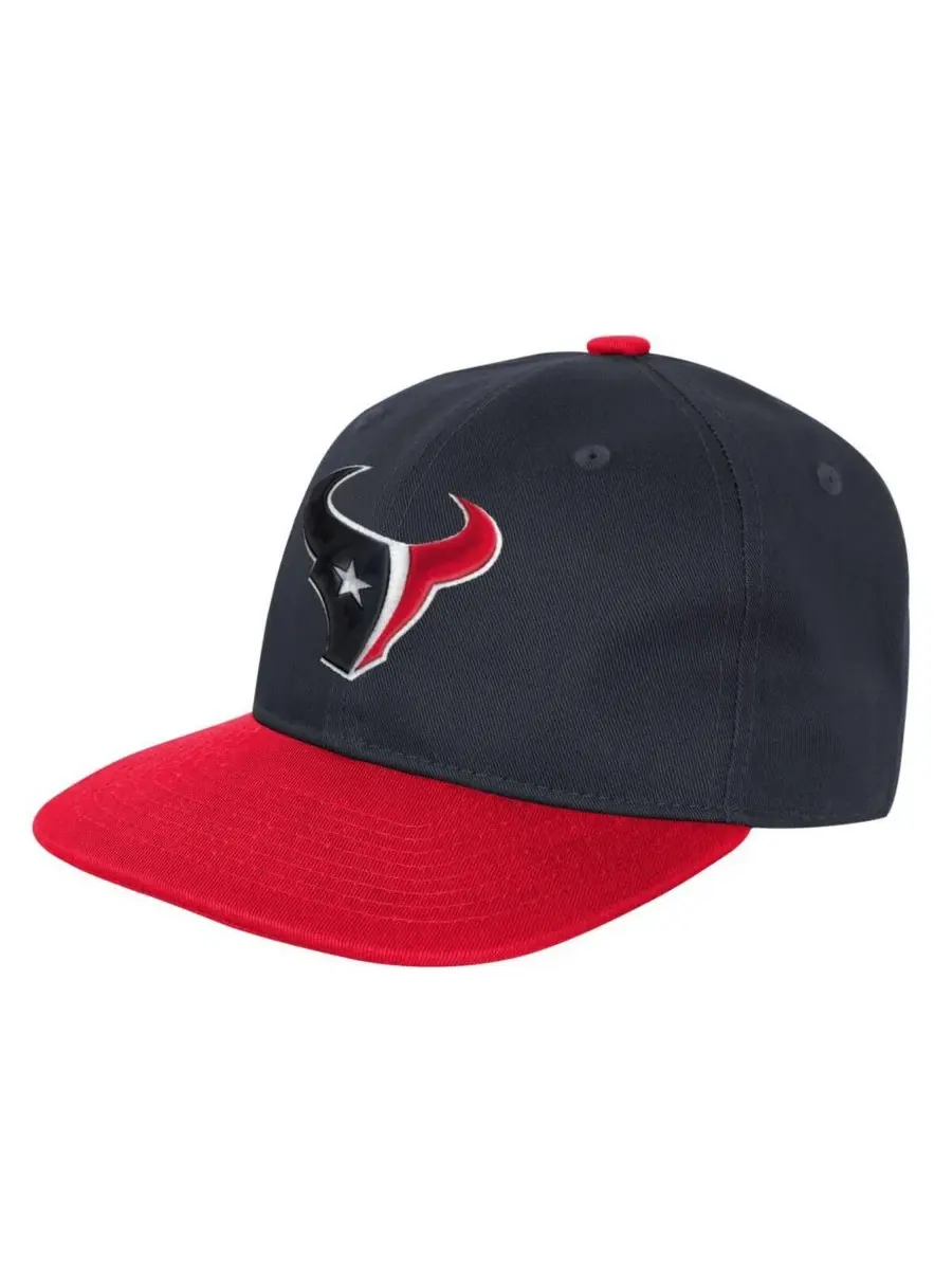Outerstuff Большая детская бейсболка Houston Texans в стиле ретро с регулируемым размером — изображение 1 из 3, темно-синий