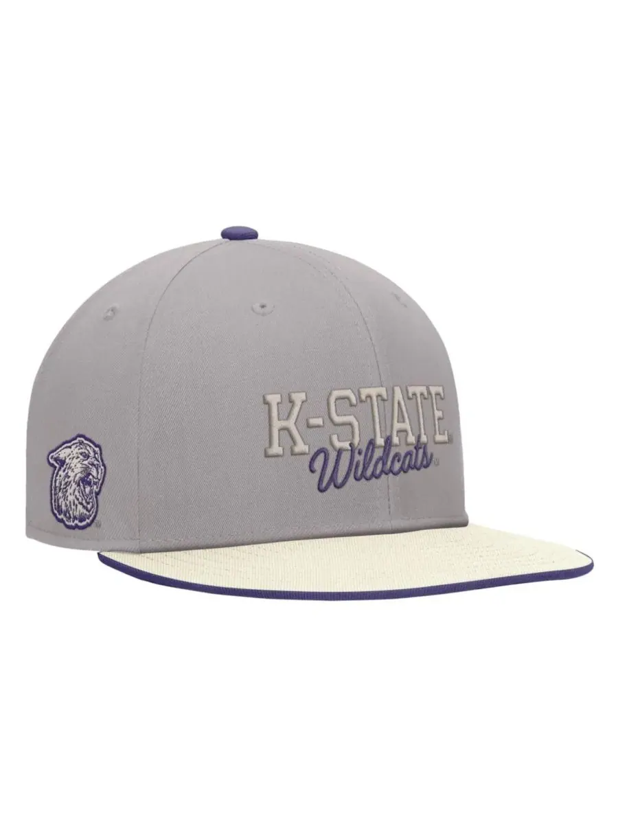 Кепка-снэпбек с вышивкой Vintage Script Pro Dri-FIT Nike — изображение 1 из 3, серый