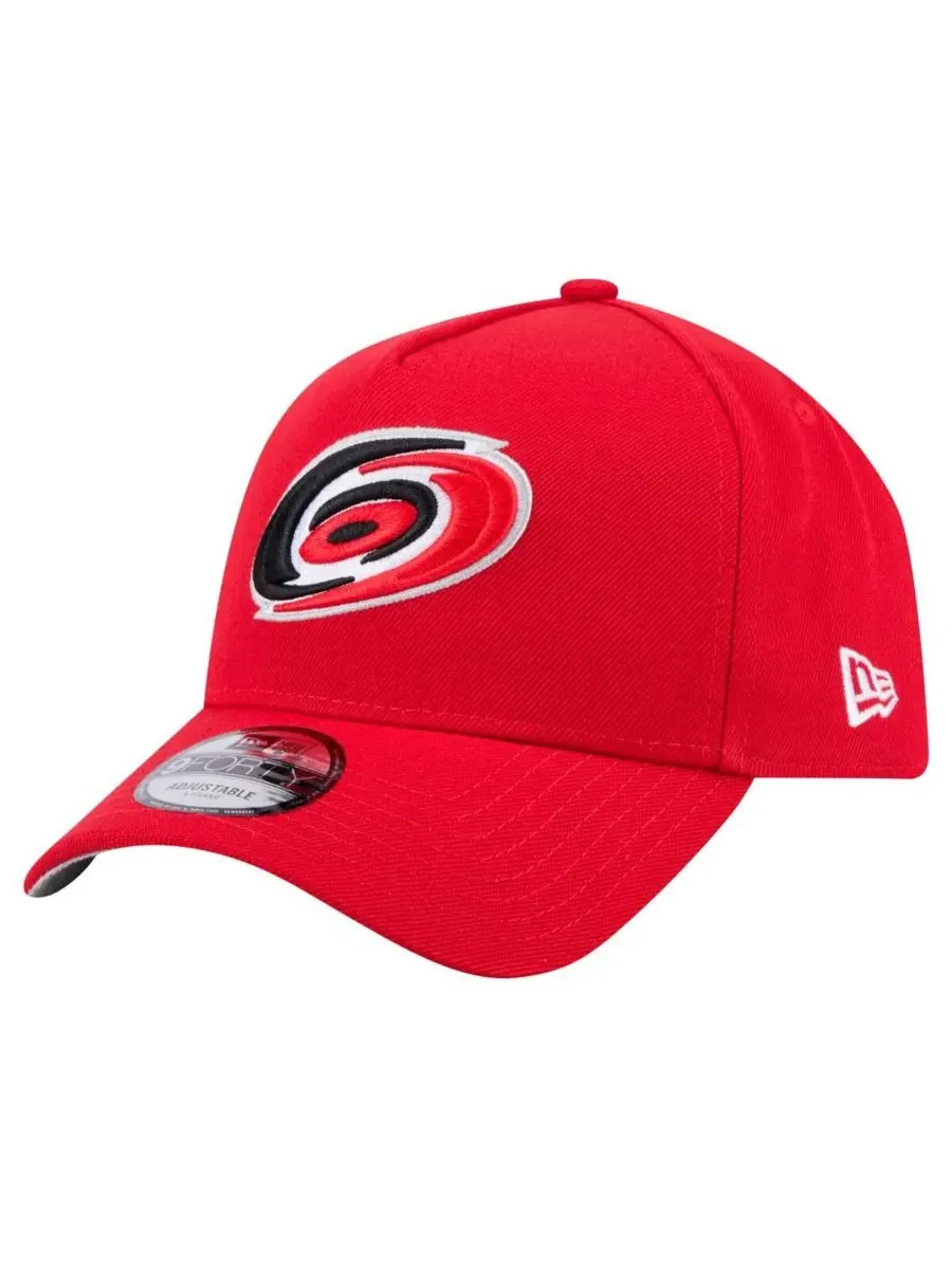 New Era Мужская красная регулируемая кепка Carolina Hurricanes Core A-Frame 9FORTY — изображение 1 из 5, красный