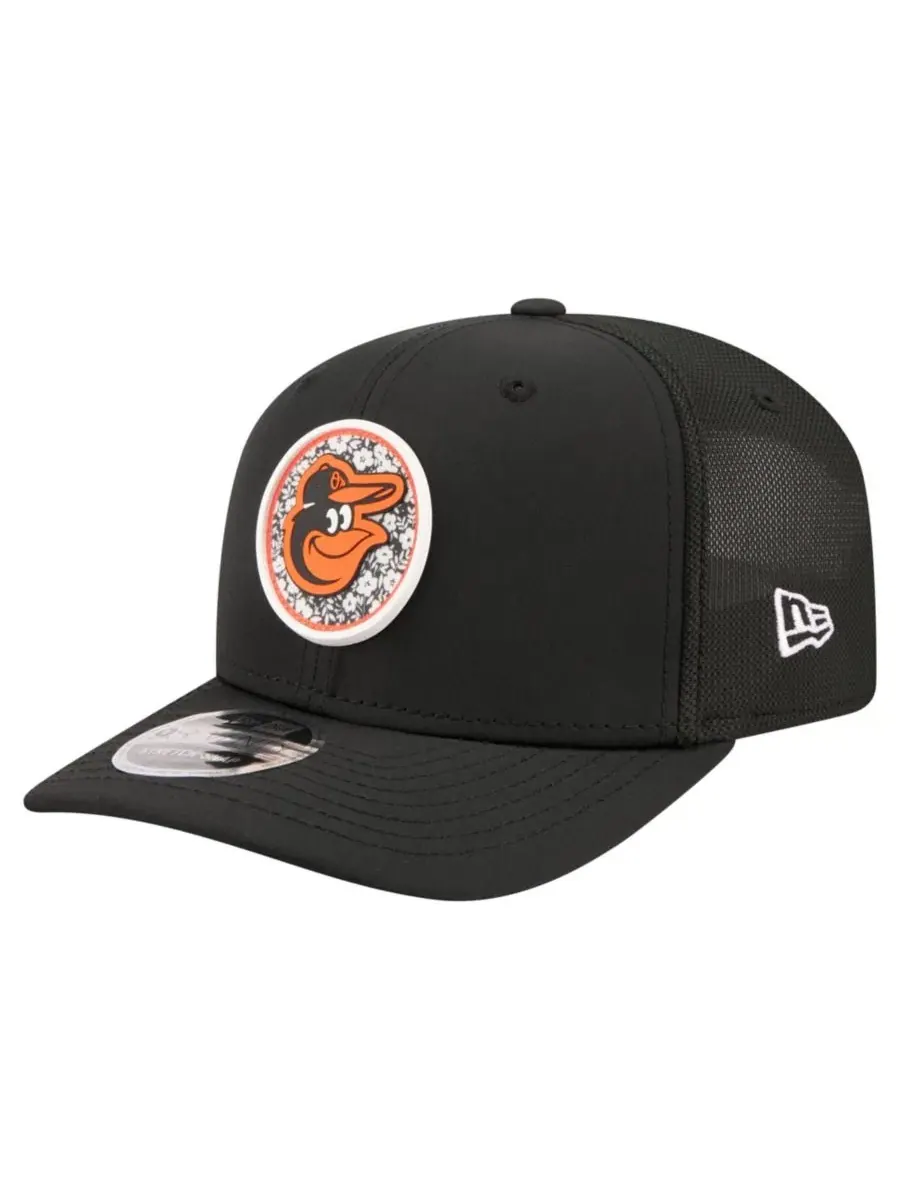 Кепка с принтом Floral Patch New Era — изображение 1 из 5, черный